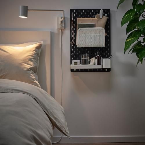 Настінна дошка-органайзер IKEA SK&Aring;DIS 56х36 см. 805.343.72 Чорна 805.343.72 ➜ Пакуємо МИ📦 фото