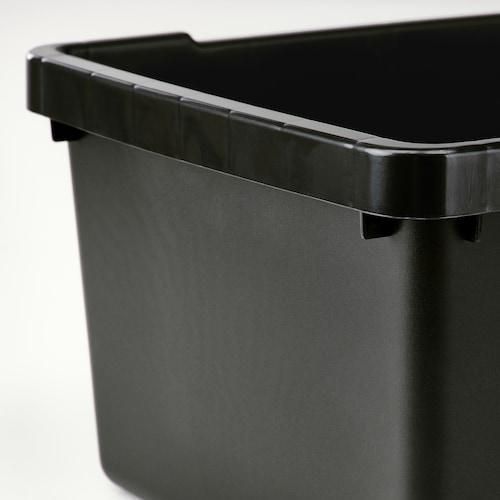 Контейнер IKEA UPPSNOFSAD (ІКЕА УППСНОФСАД). 50444783. Чорний 504.447.83 ➜ Пакуємо МИ📦 фото