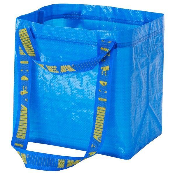 Сумка для покупок IKEA BRATTBY 27x27 см Синя 201.036.48 201.036.48 ➜ Пакуємо МИ📦 фото Сумка для покупок IKEA BRATTBY 27x27 см Синя 201.036.48 201.036.48 ➜ Пакуємо МИ📦 фото