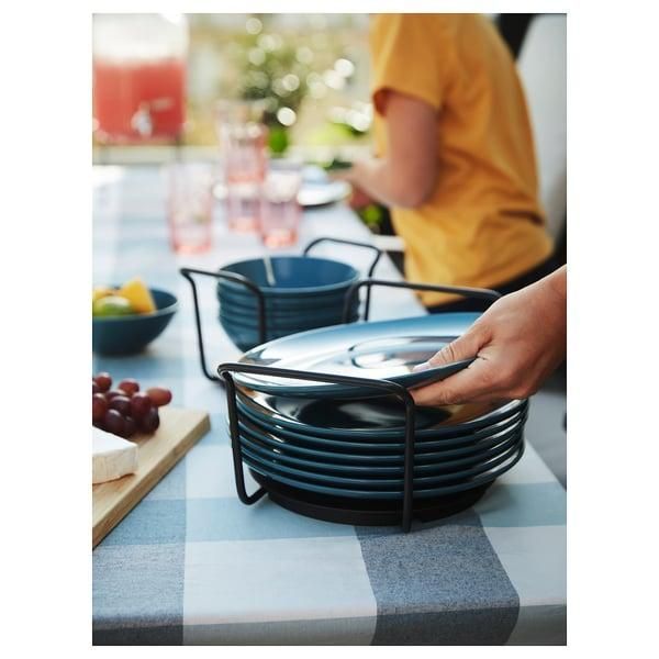 Подставка для тарелок 19-31 см IKEA UPPDATERA Черная / Стальная 504.861.79 504.861.79 ➜ Пакуємо МИ📦 фото Подставка для тарелок 19-31 см IKEA UPPDATERA Черная / Стальная 504.861.79 504.861.79 ➜ Пакуємо МИ📦 фото