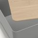 Контейнер с крышкой IKEA KUGGIS 13x18x8 см Светло-серый / бамбук 095.968.16 095.968.16 ➜ Пакуємо МИ📦 фото 4