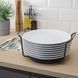 Подставка для тарелок 19-31 см IKEA UPPDATERA Черная / Стальная 504.861.79 504.861.79 ➜ Пакуємо МИ📦 фото 2