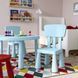 Стул детский IKEA MAMMUT Голубой 305.819.88 305.819.88 ➜ Пакуємо МИ📦 фото 2