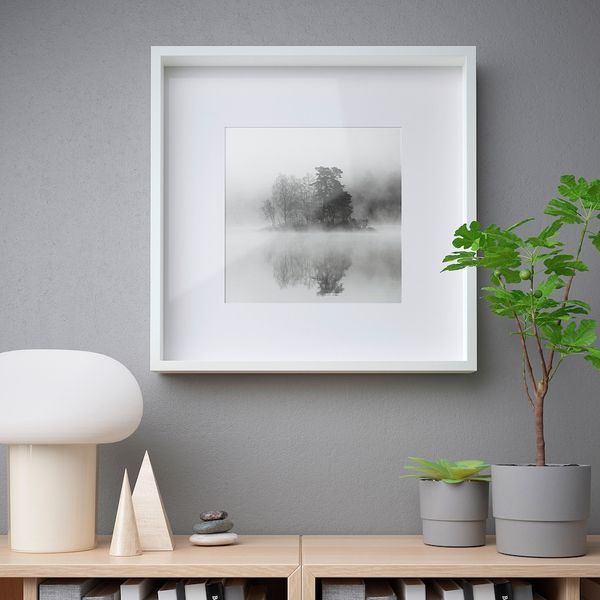 Рамка для фотографий IKEA SANNAHED 50x50 см Белая 805.281.68 805.281.68 ➜ Пакуємо МИ📦 фото