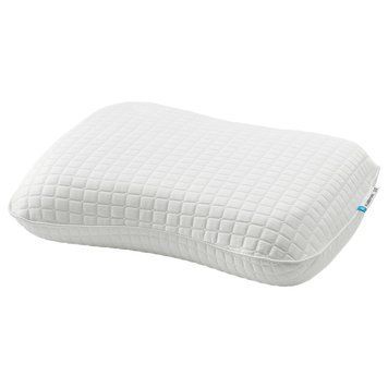 Подушка эргономичная IKEA KLUBBSPORRE 44x56 см Белая 004.460.96 004.460.96 ➜ Пакуємо МИ📦 фото