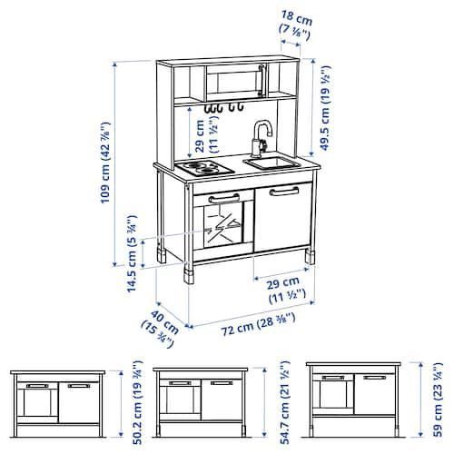 Детская игровая кухня IKEA DUKTIG Деревянная 603.199.72 603.199.72 ➜ Пакуємо МИ📦 фото
