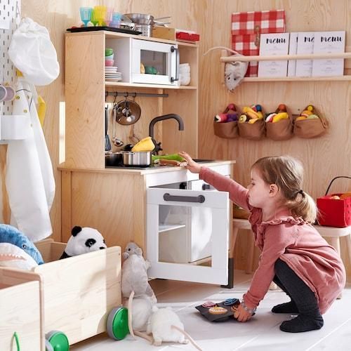 Детская игровая кухня IKEA DUKTIG Деревянная 603.199.72 603.199.72 ➜ Пакуємо МИ📦 фото