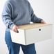 Контейнер с крышкой IKEA KUGGIS 37x54x21 см Белый / бамбук 795.612.91 795.612.91 ➜ Пакуємо МИ📦 фото 3