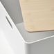 Контейнер с крышкой IKEA KUGGIS 37x54x21 см Белый / бамбук 795.612.91 795.612.91 ➜ Пакуємо МИ📦 фото 4