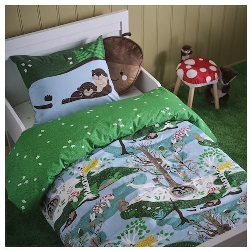 Дитяча подушка з кишенями IKEA SKOGSDUVA Коричнева 205.767.70 205.767.70 ➜ Пакуємо МИ📦 фото