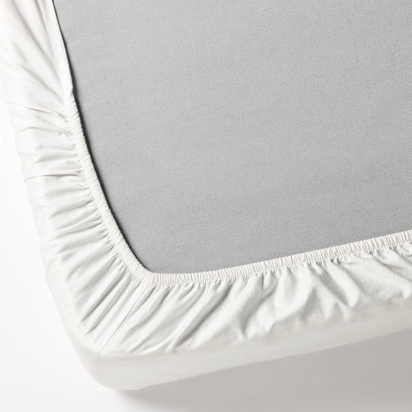 Простирадло на резинці IKEA F&Auml;RGM&Aring;RA 90x200 см Біле 403.477.30 403.477.30 ➜ Пакуємо МИ📦 фото