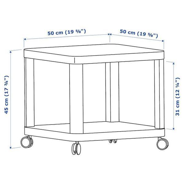 Столик на колесиках IKEA TINGBY Белый 202.959.30 202.959.30 ➜ Пакуємо МИ📦 фото Столик на колесиках IKEA TINGBY Белый 202.959.30 202.959.30 ➜ Пакуємо МИ📦 фото