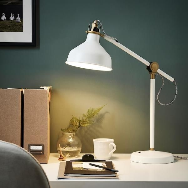 Настольная лампа IKEA RANARP Кремовая 302.313.15 302.313.15 ➜ Пакуємо МИ📦 фото