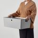 Контейнер с крышкой IKEA KUGGIS 37x54x21 см Серый 895.967.61 895.967.61 ➜ Пакуємо МИ📦 фото 4