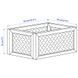 Коробка для хранения IKEA V&Auml;LTNING 25x35x15 см Деревянная 505.890.02 505.890.02 ➜ Пакуємо МИ📦 фото 4