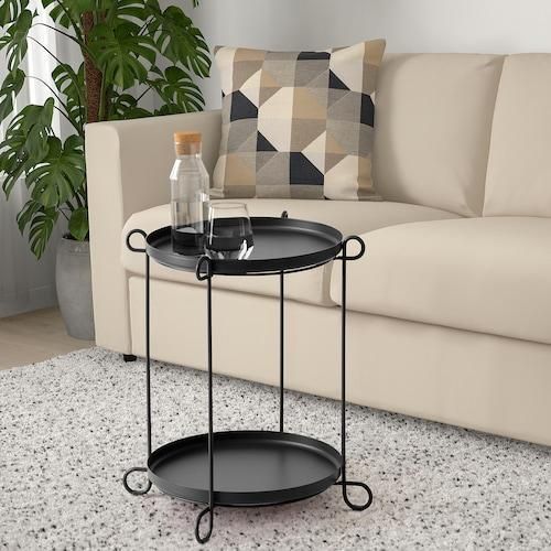 Столик с подносом IKEA LIVELYCKE 90564009 Черный 905.640.09 ➜ Пакуємо МИ📦 фото Столик с подносом IKEA LIVELYCKE 90564009 Черный 905.640.09 ➜ Пакуємо МИ📦 фото