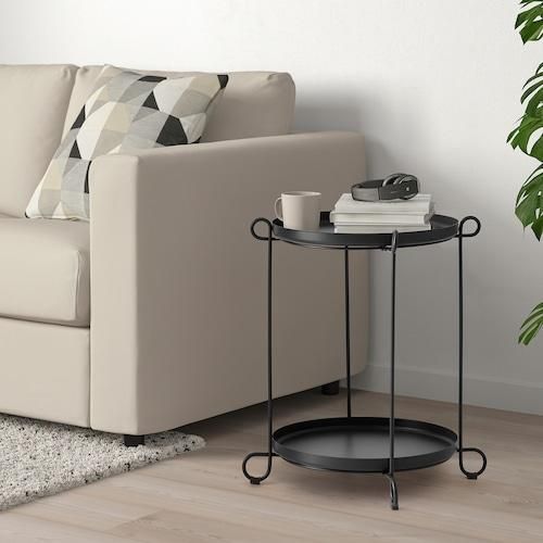 Столик с подносом IKEA LIVELYCKE 90564009 Черный 905.640.09 ➜ Пакуємо МИ📦 фото Столик с подносом IKEA LIVELYCKE 90564009 Черный 905.640.09 ➜ Пакуємо МИ📦 фото