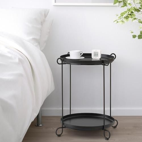 Столик с подносом IKEA LIVELYCKE 90564009 Черный 905.640.09 ➜ Пакуємо МИ📦 фото Столик с подносом IKEA LIVELYCKE 90564009 Черный 905.640.09 ➜ Пакуємо МИ📦 фото