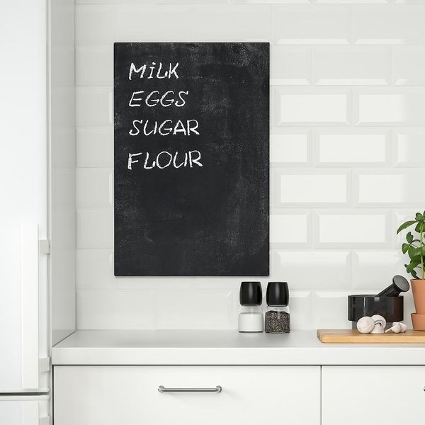 Дошка для записів IKEA SVENS&Aring;S 40x60 см Чорна 204.403.62 204.403.62 ➜ Пакуємо МИ📦 фото