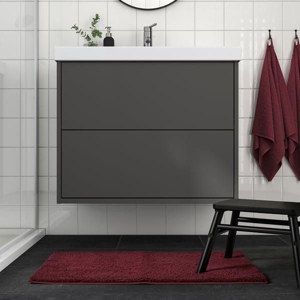 Килимок для ванної IKEA BACKM&Aring;RA 50х80 см Бордовий 506.221.05 506.221.05 ➜ Пакуємо МИ📦 фото