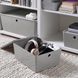 Контейнер с крышкой IKEA KUGGIS 26x35x15 см Серый 695.967.62 695.967.62 ➜ Пакуємо МИ📦 фото 2