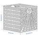 Коробка IKEA LUSTIGKURRE 30457328 Плетенная 304.573.28 ➜ Пакуємо МИ📦 фото 7