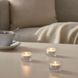Подсвечник IKEA FINSMAK Диаметр - 5 см Стеклянный 004.709.82 004.709.82 ➜ Пакуємо МИ📦 фото 2