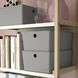 Контейнер с крышкой IKEA KUGGIS 26x35x15 см Серый 695.967.62 695.967.62 ➜ Пакуємо МИ📦 фото 3