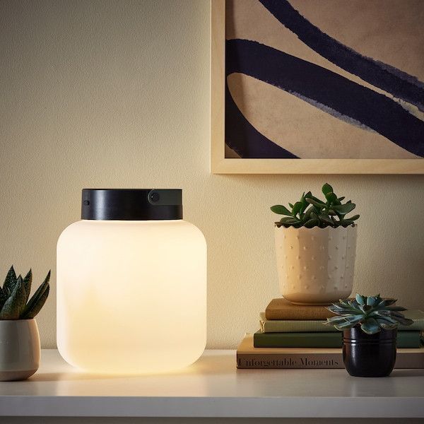 Светодиодная лампа на батарейках IKEA L&Auml;NSPORT Белая 605.759.19 605.759.19 ➜ Пакуємо МИ📦 фото