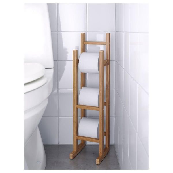 Подставка для туалетной бумаги IKEA R&Aring;GRUND Бамбуковая 302.530.72 302.530.72 ➜ Пакуємо МИ📦 фото