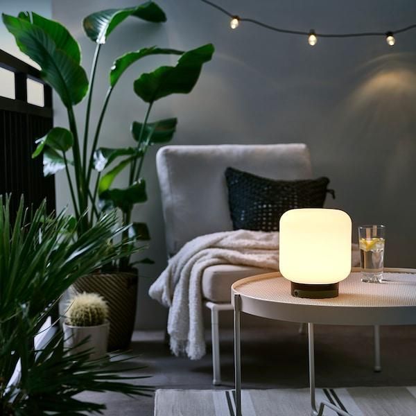 Светодиодная лампа на батарейках IKEA L&Auml;NSPORT Белая 605.759.19 605.759.19 ➜ Пакуємо МИ📦 фото