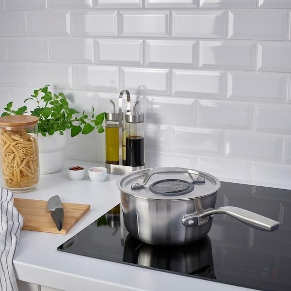 Кастрюля с крышкой IKEA SENSUELL 2.4л Стальная 703.245.48 703.245.48 ➜ Пакуємо МИ📦 фото Кастрюля с крышкой IKEA SENSUELL 2.4л Стальная 703.245.48 703.245.48 ➜ Пакуємо МИ📦 фото