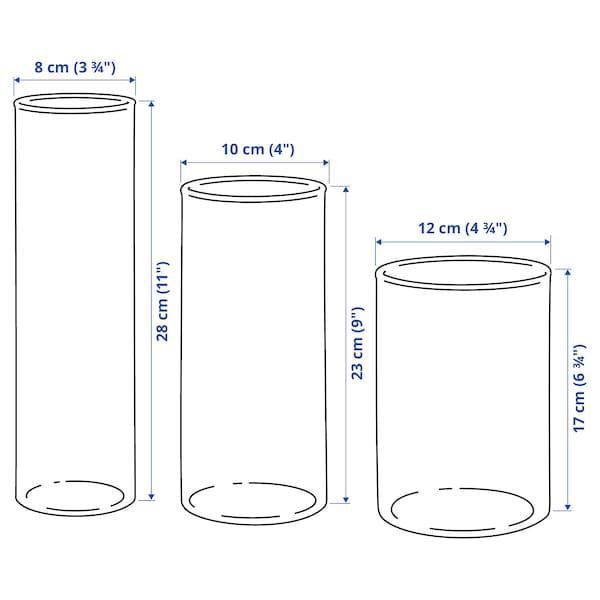 Набір ваз IKEA CYLINDER 3 предмети 601.750.92 601.750.92 ➜ Пакуємо МИ📦 фото Набір ваз IKEA CYLINDER 3 предмети 601.750.92 601.750.92 ➜ Пакуємо МИ📦 фото