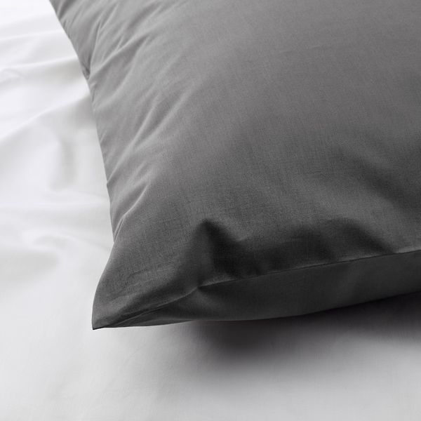 Наволочка IKEA ULLVIDE 50x60 см Серая 103.370.25 103.370.25 ➜ Пакуємо МИ📦 фото