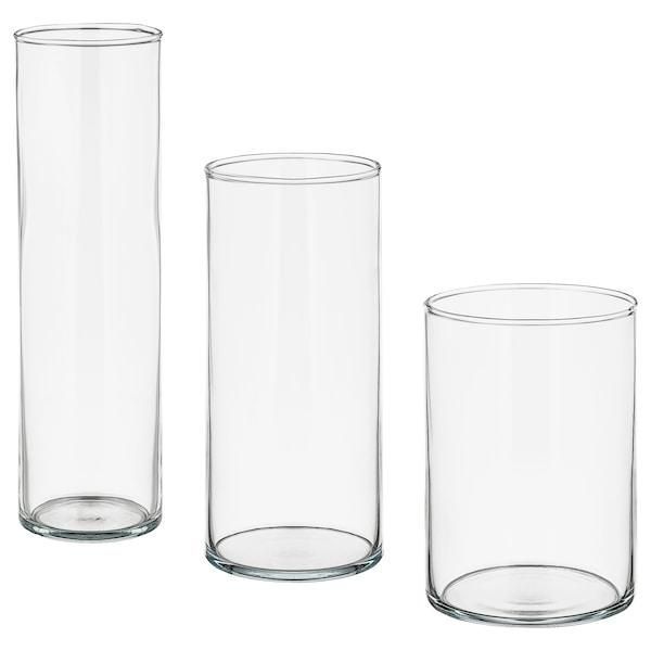Набір ваз IKEA CYLINDER 3 предмети 601.750.92 601.750.92 ➜ Пакуємо МИ📦 фото Набір ваз IKEA CYLINDER 3 предмети 601.750.92 601.750.92 ➜ Пакуємо МИ📦 фото
