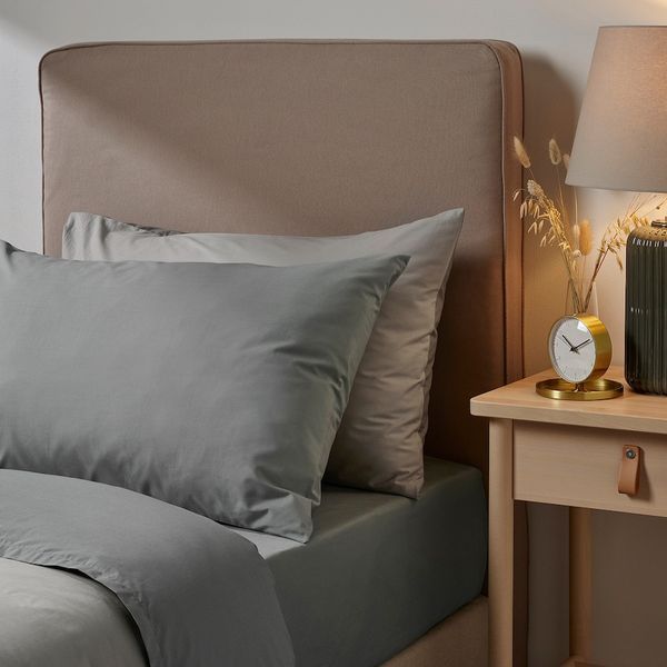 Наволочка IKEA ULLVIDE 50x60 см Серая 103.370.25 103.370.25 ➜ Пакуємо МИ📦 фото