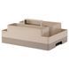 Настольный органайзер IKEA KUGGIS Бежевый 605.691.88 605.691.88 ➜ Пакуємо МИ📦 фото 1