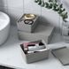 Контейнер с крышкой IKEA KUGGIS 13х18х8 см Серый 095.967.60 095.967.60 ➜ Пакуємо МИ📦 фото 2