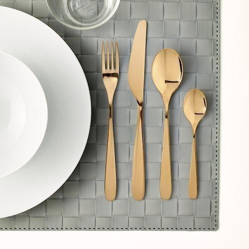 Набор столовых приборов IKEA TILLAGD 24 предмета 804.744.53 Золотистый 804.744.53 ➜ Пакуємо МИ📦 фото Набор столовых приборов IKEA TILLAGD 24 предмета 804.744.53 Золотистый 804.744.53 ➜ Пакуємо МИ📦 фото