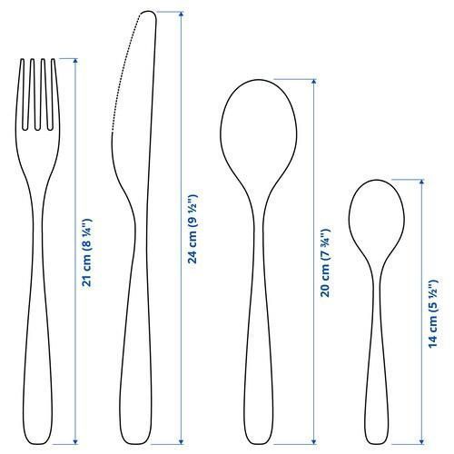 Набор столовых приборов IKEA TILLAGD 24 предмета 804.744.53 Золотистый 804.744.53 ➜ Пакуємо МИ📦 фото Набор столовых приборов IKEA TILLAGD 24 предмета 804.744.53 Золотистый 804.744.53 ➜ Пакуємо МИ📦 фото