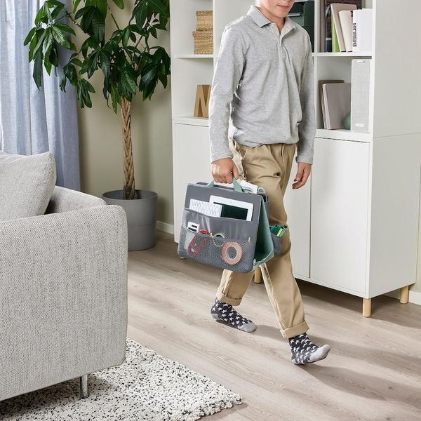 Органайзер для канцелярии IKEA &Ouml;VNING 32x26 см Серый 105.520.10 105.520.10 ➜ Пакуємо МИ📦 фото