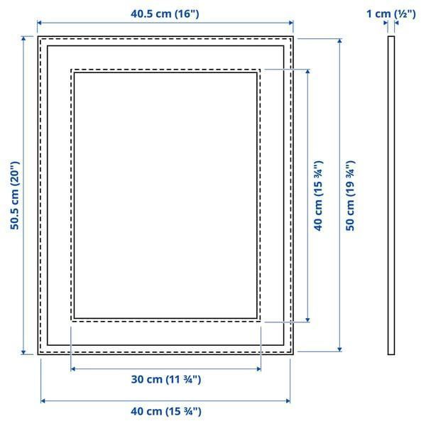 Рамка для фотографий IKEA LOMVIKEN 40x50 см Белая 304.194.64 304.194.64 ➜ Пакуємо МИ📦 фото Рамка для фотографий IKEA LOMVIKEN 40x50 см Белая 304.194.64 304.194.64 ➜ Пакуємо МИ📦 фото