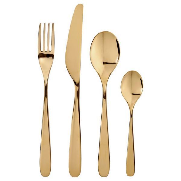 Набор столовых приборов IKEA TILLAGD 24 предмета 804.744.53 Золотистый 804.744.53 ➜ Пакуємо МИ📦 фото Набор столовых приборов IKEA TILLAGD 24 предмета 804.744.53 Золотистый 804.744.53 ➜ Пакуємо МИ📦 фото
