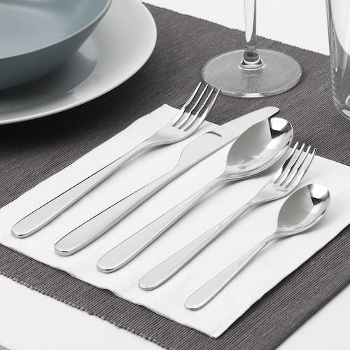 Набор столовых приборов IKEA TILLAGD 24 предмета 204.075.55 Серебристый 204.075.55 ➜ Пакуємо МИ📦 фото Набор столовых приборов IKEA TILLAGD 24 предмета 204.075.55 Серебристый 204.075.55 ➜ Пакуємо МИ📦 фото