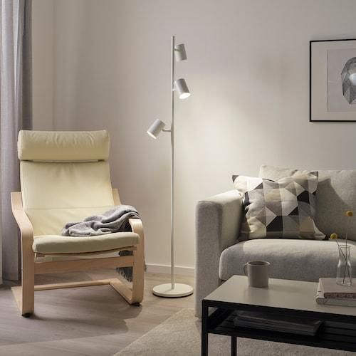 Торшер IKEA NYM&Aring;NE Белый 804.554.83 804.554.83 ➜ Пакуємо МИ📦 фото