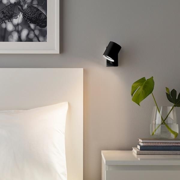 Светильник настенный IKEA NYMANE (ИКЕА НИМОНЕ). Черный. 104.152.16 104.152.16 ➜ Пакуємо МИ📦 фото