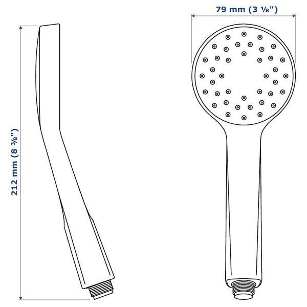 Насадка для душу IKEA LILLREVET Біла 303.426.29 303.426.29 ➜ Пакуємо МИ📦 фото Насадка для душу IKEA LILLREVET Біла 303.426.29 303.426.29 ➜ Пакуємо МИ📦 фото
