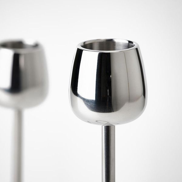 Подсвечник для 2 свечей IKEA SILVERPÄRON Высота - 20 см Серебристый 405.749.87 405.749.87 ➜ Пакуємо МИ📦 фото Подсвечник для 2 свечей IKEA SILVERPÄRON Высота - 20 см Серебристый 405.749.87 405.749.87 ➜ Пакуємо МИ📦 фото