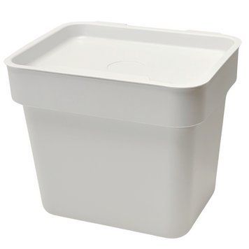 Контейнер для мусора IKEA H&Aring;LLBAR 904.321.94Светло-серый 904.321.94➜ Пакуємо МИ📦 фото