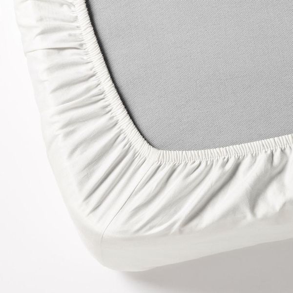 Простирадло IKEA DVALA 80х200 см Біле 603.605.32 603.605.32 ➜ Пакуємо МИ📦 фото Простирадло IKEA DVALA 80х200 см Біле 603.605.32 603.605.32 ➜ Пакуємо МИ📦 фото